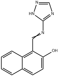 1-[(E)-(1H-1,2,4-Triazol-3-ylimino)methyl]-2-naphthol