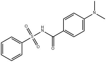 BenzaMide, 4-(diMethylaMino)-N-(phenylsulfonyl)-