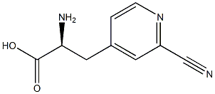 4-Pyridinepropanoicacid,-alpha--amino-2-cyano-,(S)-(9CI)