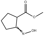 Cyclopentanecarboxylic acid, 2-(hydroxyimino)-, methyl ester (9CI)