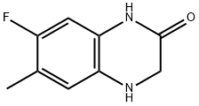 2(1H)-Quinoxalinone,7-fluoro-3,4-dihydro-6-methyl-(9CI)