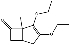 Bicyclo[3.2.0]hept-3-en-6-one, 3,4-diethoxy-5-methyl- (9CI)