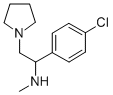 [1-(4-氯-苯基)-2-吡咯烷-1-乙基]-甲胺