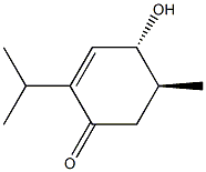 2-Cyclohexen-1-one,4-hydroxy-5-methyl-2-(1-methylethyl)-,trans-(-)-(9CI)