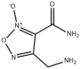 1,2,5-Oxadiazole-3-carboxamide,4-(aminomethyl)-,2-oxide(9CI)