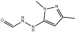Hydrazinecarboxaldehyde,  2-(1,3-dimethyl-1H-pyrazol-5-yl)-  (9CI)