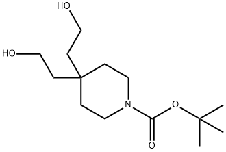 4,4-双(2-羟基乙基)-1-哌啶甲酸叔丁酯