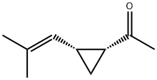 Ethanone, 1-[2-(2-methyl-1-propenyl)cyclopropyl]-, cis- (9CI)