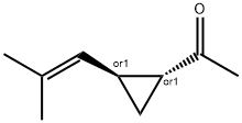 Ethanone, 1-[2-(2-methyl-1-propenyl)cyclopropyl]-, trans- (9CI)