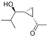 Ethanone, 1-[2-(1-hydroxy-2-methylpropyl)cyclopropyl]-, [1alpha,2beta(R*)]- (9CI)