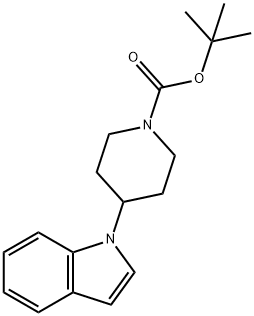 4-(吲哚-1-基)哌啶甲酸叔丁酯