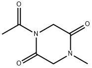 2,5-Piperazinedione, 1-acetyl-4-methyl- (9CI)