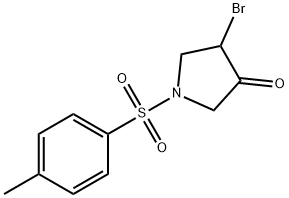 4-溴-1-甲苯磺酰吡咯烷-3-酮