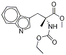 (S)-N-(Ethoxycarbonyl)-α-methyl-D-tryptophan Methyl Ester