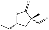 3-Furancarboxaldehyde, 5-ethyltetrahydro-3-methyl-2-oxo-, cis- (9CI)