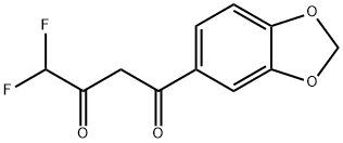 1-(苯并[D][1,3]二氧戊环-5-基)-4,4-二氟丁烷-1,3-二酮