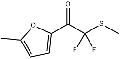 Ethanone, 2,2-difluoro-1-(5-methyl-2-furanyl)-2-(methylthio)- (9CI)