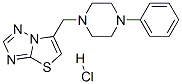2-[(4-phenylpiperazin-1-yl)methyl]-4-thia-1,6,8-triazabicyclo[3.3.0]oc ta-2,5,7-triene hydrochloride