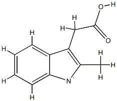 1H-Indol-1-yl,3-(carboxymethyl)-2-methyl-(9CI)