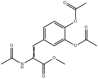 METHYL 2-ACETAMIDO-3-(3,4-DIACETOXYPHENYL)-2-PROPENOATE