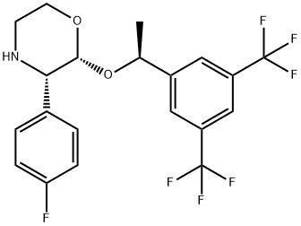 [2R-[2aR*),3a]-2-[1-[3,5-双(三氟甲基)苯基]乙氧基]-3-(4-氟苯基)吗啉