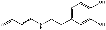 2-Propenal, 3-[[2-(3,4-dihydroxyphenyl)ethyl]amino]- (9CI)