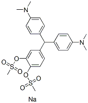 4-[Bis(p-dimethylaminophenyl)methyl]-1,2-phenylenedimethanesulfonic acid sodium