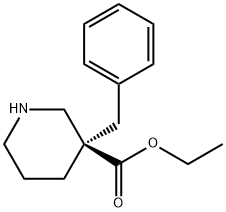 甲基(3R)-3-苄基-3-哌啶羧酸
