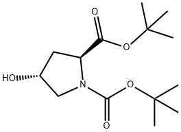 (2S,4R)-双-叔丁基4-羟基吡咯烷-1,2-二甲酸酯