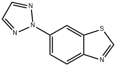 Benzothiazole, 6-(2H-1,2,3-triazol-2-yl)- (9CI)