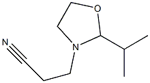 3-Oxazolidinepropanenitrile,2-(1-methylethyl)-(9CI)