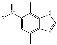 1H-Benzimidazole,4,7-dimethyl-5-nitro-(9CI)
