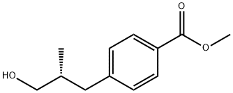 Benzoic acid, 4-(3-hydroxy-2-methylpropyl)-, methyl ester, (R)- (9CI)