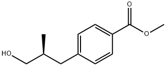 Benzoic acid, 4-(3-hydroxy-2-methylpropyl)-, methyl ester, (S)- (9CI)