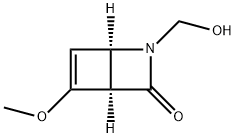 2-Azabicyclo[2.2.0]hex-5-en-3-one,2-(hydroxymethyl)-5-methoxy-,(1R)-(9CI)