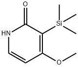 2(1H)-Pyridinone,4-methoxy-3-(trimethylsilyl)-(9CI)