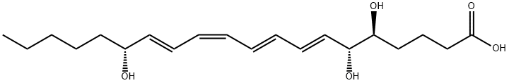 (5S,6R,15R)-5,6,15-TRIHYDROXY-7,9,13-TRANS-11-CIS-EICOSATETRAENOIC ACID