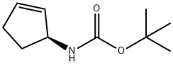 Carbamic acid, 2-cyclopenten-1-yl-, 1,1-dimethylethyl ester, (S)- (9CI)