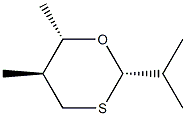 1,3-Oxathiane,5,6-dimethyl-2-(1-methylethyl)-,(2alpha,5bta,6alpha)-(9CI)