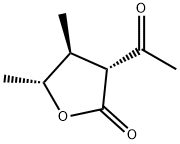 2(3H)-Furanone, 3-acetyldihydro-4,5-dimethyl-, (3R,4S,5R)- (9CI)