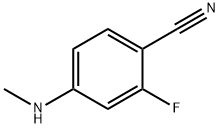 Benzonitrile, 2-fluoro-4-(methylamino)- (9CI)