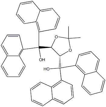 (4S,5S)-2,2-二甲基-Α,Α,Α||-||,Α||-||-四(1-萘基)-1,3-二噁烷-4,5-二甲醇
