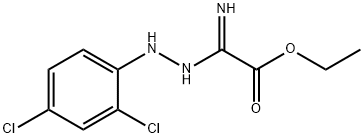 Ethyl2-amino-2-[2-(2,4-dichlorophenyl)hydrazono]-acetate