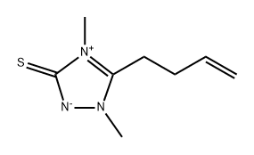 1H-1,2,4-TRIAZOLIUM, 3-(3-BUTENYL)-4,5-DIHYDRO-2,4-DIMETHYL-5-THIOXO-, INNER SALT