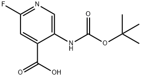 5-叔丁氧基羰基氨基-2-氟异烟酸
