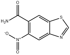 6-Benzothiazolecarboxamide,5-nitro-(9CI)