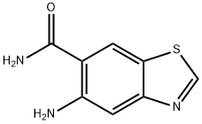 6-Benzothiazolecarboxamide,5-amino-(9CI)