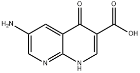1,8-Naphthyridine-3-carboxylicacid,6-amino-1,4-dihydro-4-oxo-(9CI)