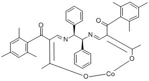(1S,2S)-N,N||-||-双[3-氧代-2-(2,4,6-三甲基苯酰)丁烯基]-1,2-二苯基乙二胺合钴(II)