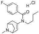 N-butyl-4-fluoro-N-(8-methyl-8-azabicyclo[3.2.1]oct-3-en-3-yl)benzamid e hydrochloride